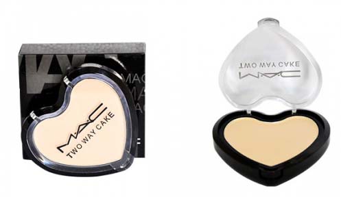 MAC 4 In 1 Makeup Kit  8 Color Eyeshadow Palette  Two Way Cake Powder  Eyeliner  Mascara